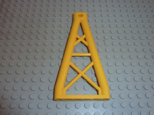 Lego yellow support girder - yellow,