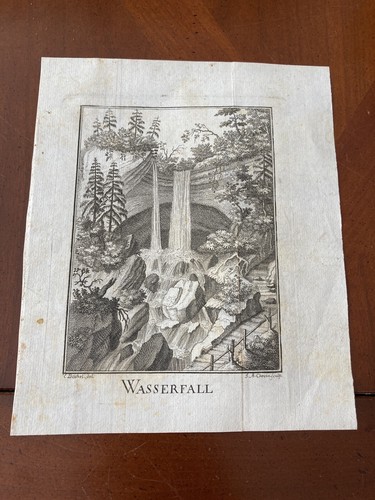 Gravure xviii buchel j - e., j.a