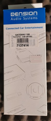 Dension gateway 100 toyota - dension, a/b
