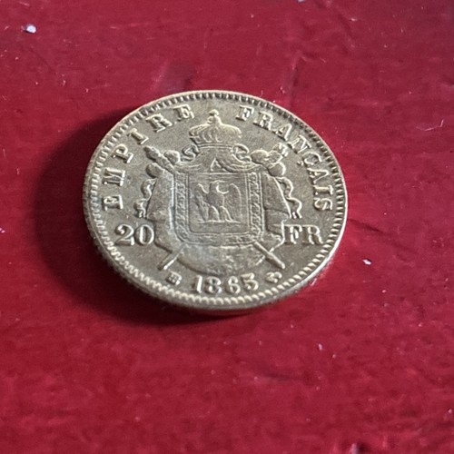 Francs 1865 napoléon iii - 1865,