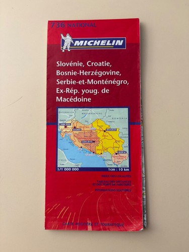 Ancienne carte michelin 736 - michelin, n°736