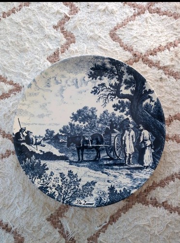 Assiette décorative delft - décorative,