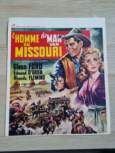 Affiche ancienne cinéma - , belge