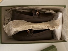 Mocassins Leather Gucci Cocoa