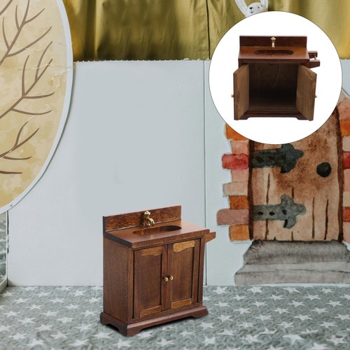 Lavabo miniature salle bain - miniature,