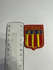 AMBOISE THERMES ECUSSON BRODE PATCH WAPPEN KAMM CRESTA STEMMA INSIGNIA