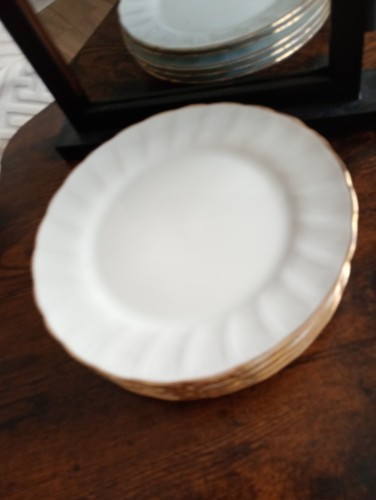 Assiettes porcelaine blanche - porcelaine,