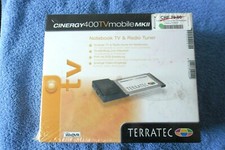 TERRATEC CINERGY 400 TV MOBILE MKII Radio Karte Analoge Video NOTEBOOK TV Tuner