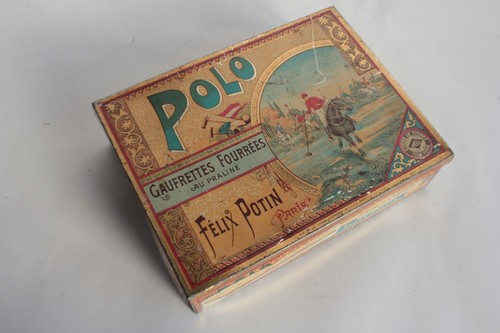 Boîte tôle lithographiée
