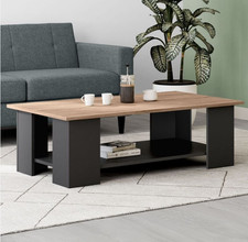 Table basse Noir - plateau
