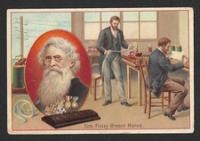 Suchard Litho card : MORSE
