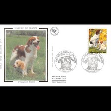 FDC soie - Les chiens -