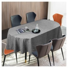 Nappe en Lin Gris 155 x 260 cm