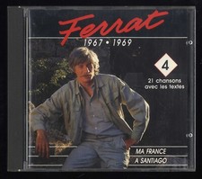 CD ★ Jean Ferrat 1967-1969 Volume 4 ★ ALBUM 21 TITRES DISQUES TEMEY