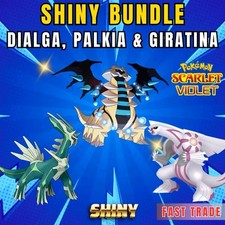 SHINY CREATION TRIO ✨ GIRATINA, PALKIA & DIALGA  ✨ Pokemon Scarlet And Violet