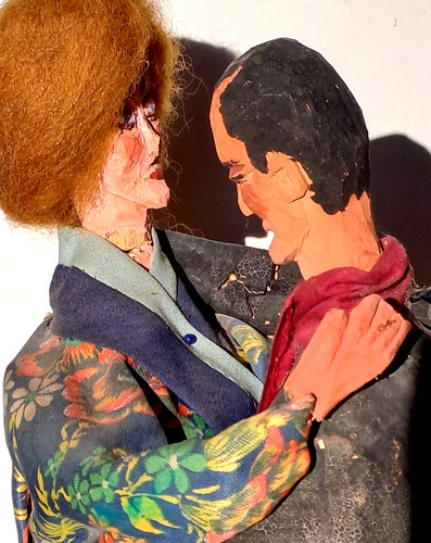 Art naif insolite figurine - art,