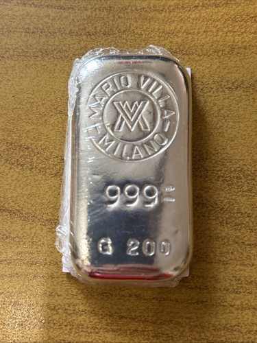 Lingot argent 200 - argent, grammes