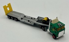 Camion FORD porte-char remorque surbaissée au 1:87° - MAJORETTE - 1990's - TBE