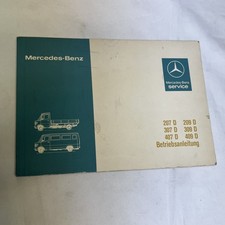 Mercedes Benz 207D 307D 407D 209D 309D 409D Betriebsanleitung 6115840996