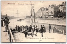 44 NANTES - arrival of the noirmoutier potato