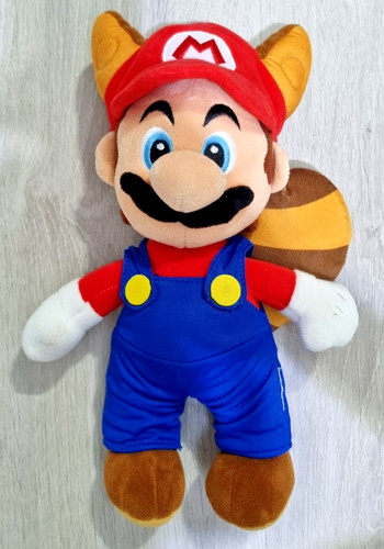 Peluche super mario tanooki - peluche,
