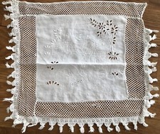 Napperon au crochet et