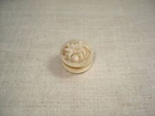 Antique Small Flower Carved Wire Reel