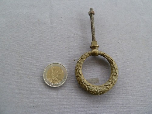 Antique bronze drawer - bronze,