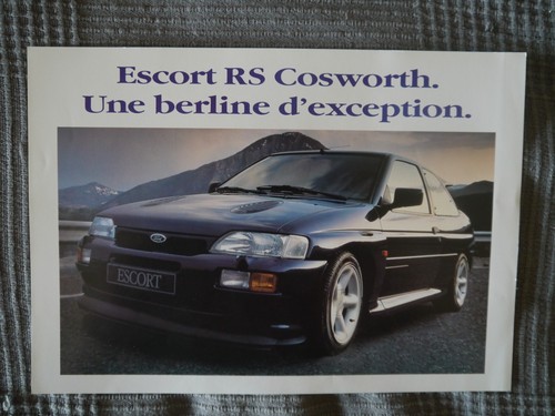 Catalogue ford escort cosworth - catalogue,