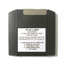 5 effets Waveboy on 100 Mo scsi Iomega ZIP disk for Ensoniq ASR 10 & EPS 16