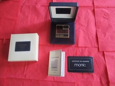 Briquet marque MONIC quartz N° 500 publicitaire de l'huile MOBIL neuf