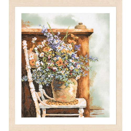 Kit broderie point de - kit, au