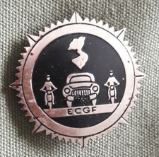 insigne gendarmerie prevote . indochine escorte  . Fabrication locale  indo