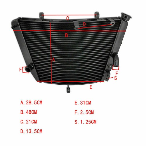 Radiateur gsxr 750 - 750,