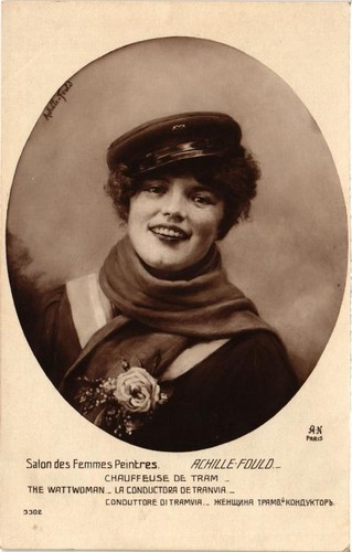 Old postcard salon des - old,