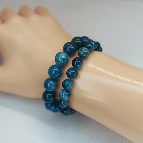 Apatite bleue bracelet - bleue,