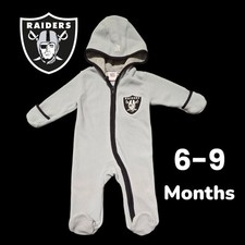 NFL Football Raiders Baby’s One Piece Outfit 6-9 months 