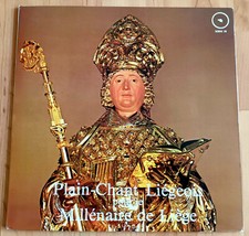 Vinyl LP Plain-Chant Liegeois