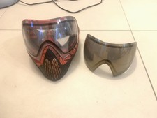 paintball masque dye red +