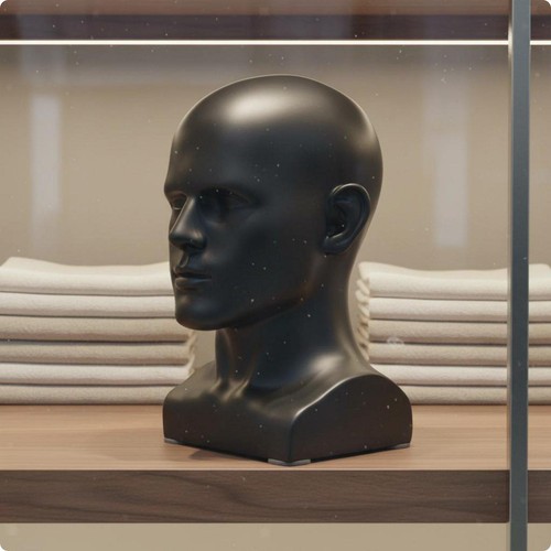 Tête mannequin homme en - homme,
