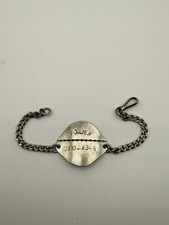 Bracelet plaque d’identité