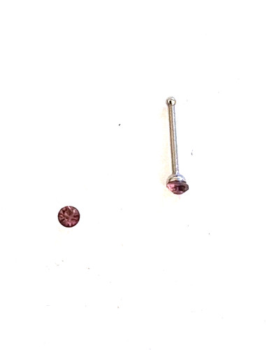 Piercing droit nez brillant - piercing,