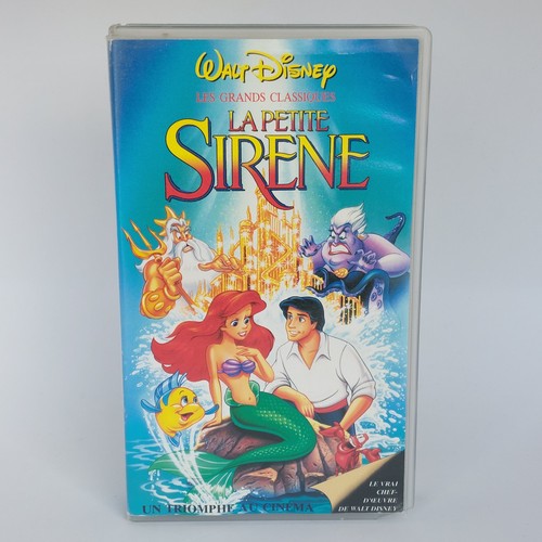 Petite sirène vhs k7 - sirène,