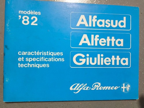 Alfa romeo alfetta alfasud - alfa,