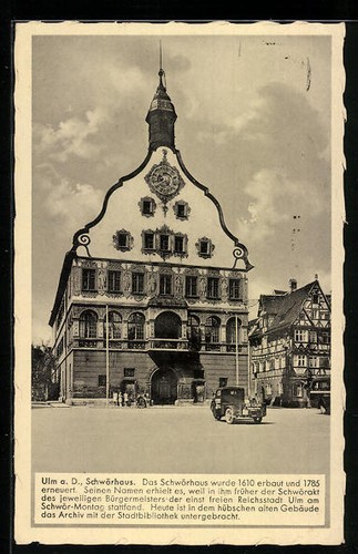 Ulm façade du - a.,