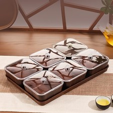 Plateau Apéritif avec 4 Bols