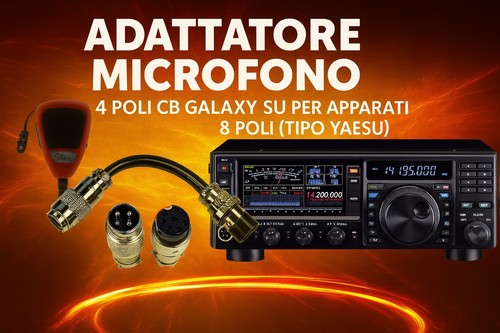 Adaptateur microphone pôles - microphone, 4