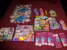 Lot New Disney Princess Bag, Crafts, Accessories, & More