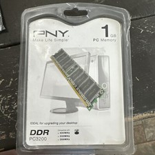 PNY 1 GB RAM DIMM 400 MHz DDR Memory