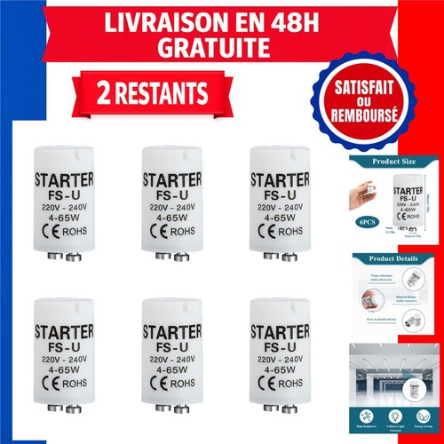 Pack starter neon 4 65w - neon, 4-65w